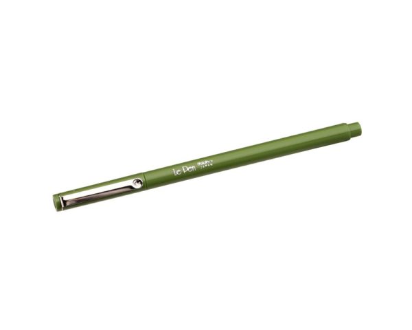 Bookbinders Design Le Pen Fineliner Olive Green